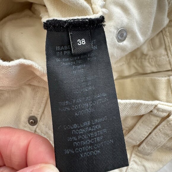 Isabel Marant Etoile "Naliska" Pant in Ecru, size 38 - Picture 8 of 11